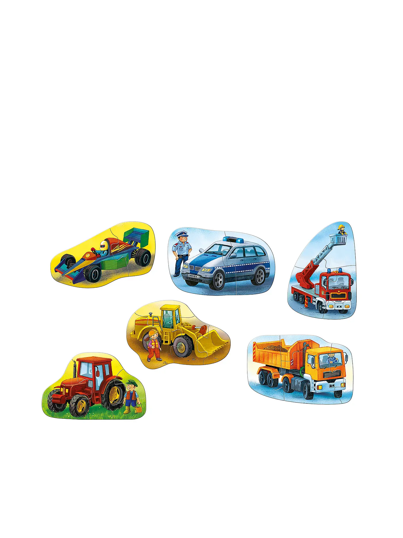 HABA | 6 erste Puzzles Fahrzeuge | 
